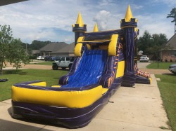 EAB52858 AC54 452E 9611 28DE10C8C85E 1662146178 1 LSU Bounce House Slide Combo (Water or Dry Slide)