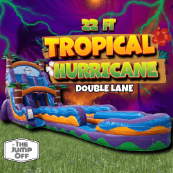 Tropical Hurricane Double Extended Lane 22ft