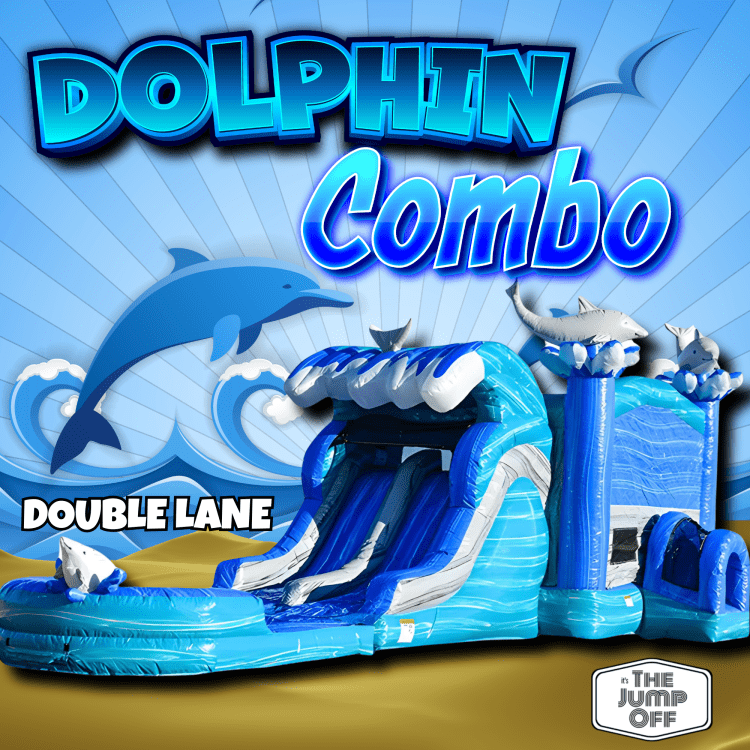 Dolphin Wave Double Lane Combo (Water or Dry) Dolphin Wave Double Lane Combo (Water or Dry)