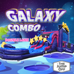 Galaxy Dual Lane Combo (Water or Dry Slide)