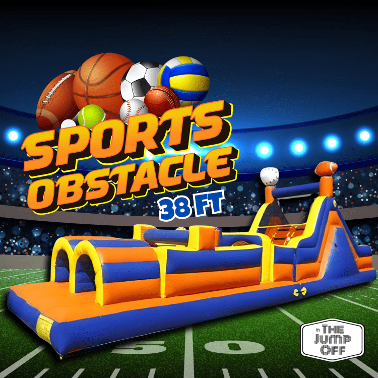 Sports Obstacle Course 38ft