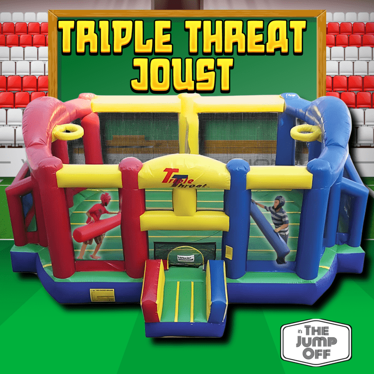 Triple Threat Inflatable Joust Triple Threat Inflatable Joust