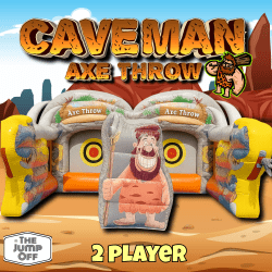 Caveman Axe Throw 2 Player